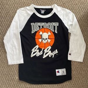 Detroit Bad Boys Raglan Shirt